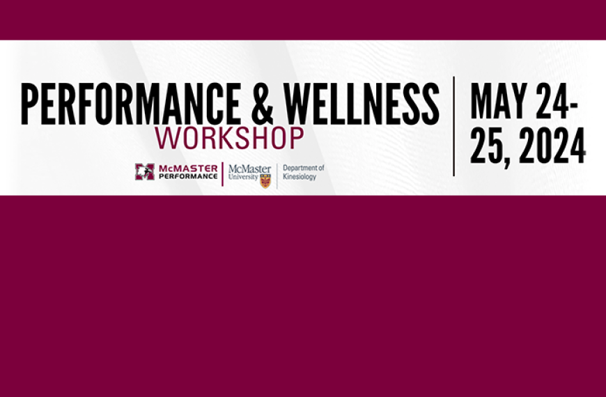 Performance & Wellness Workshop
