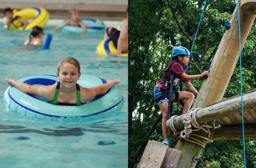 Swim in Our Olympic Pool & Climb Our Alpine Tower