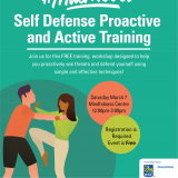 Self Defense, Proactive and Active Training Workshop