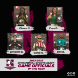 McMaster Intramural Sports - Game Officials & Game Day Supervisors of the Year!